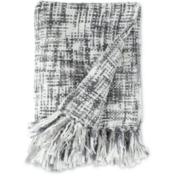 NWT Marled Woven Throw Blanket - Threshold - Picture 2 of 4